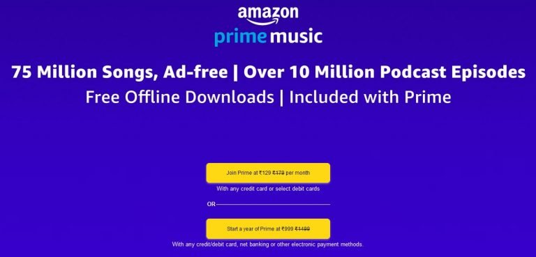 How to Join Amazon Prime Music Membership at Cheap Price?